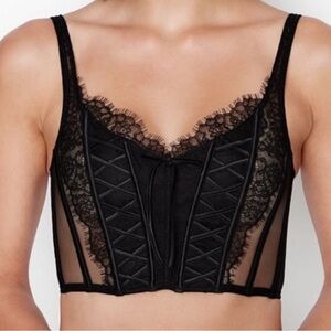 NWT Victorias Secret cropped bustier